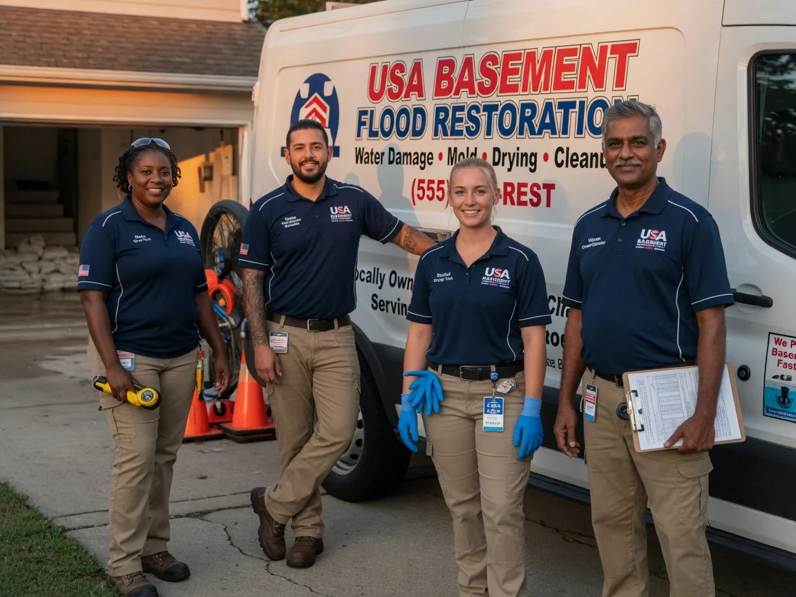 Basement Flood Cleanup company in Mill Creek, OK